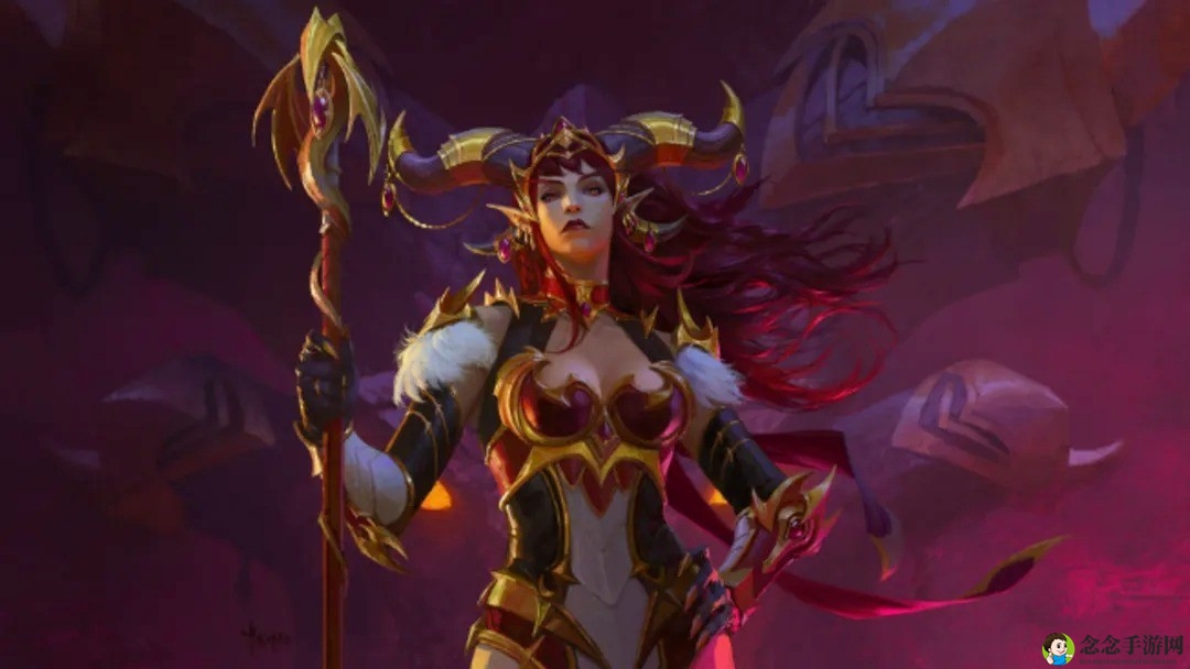 《魔兽世界》10.0版红龙新旧形象对比 性感妹变女王大人